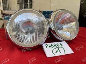 Pair of complete headlights - ALPINE A110 - thumb-1