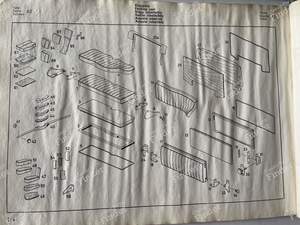 Spare parts manual 220 SE Pontoon - MERCEDES BENZ 219 & 220 (W105 / W128 / W180) (Großen Ponton) - thumb-2