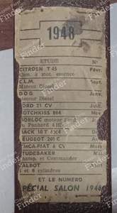 Technisches Magazin - Jahrgang 1948 - PEUGEOT 201 - 1948- thumb-2