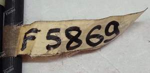 Pair of left and right rear hoses - FIAT Ritmo / Regata - F5869- thumb-2