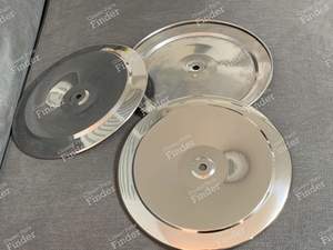3 Chrome wheel covers - RENAULT 8 / 10 (R8 / R10) - thumb-3