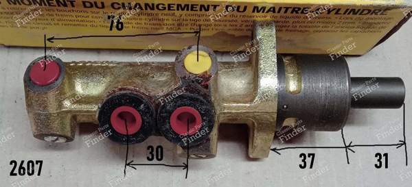 Maître-cylindre tandem 23,8mm - RENAULT Laguna I - MC2607- 0