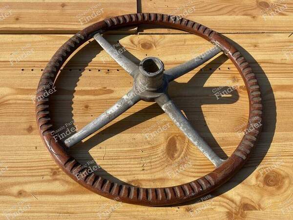 Steering wheel with a wooden rim - CITROËN C4 / C6 - 1