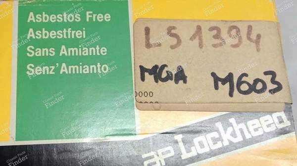 Rear brake shoes - PEUGEOT 104 / 104 Z - ls1394- 3