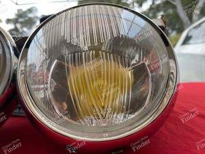Two MARCHAL AMPLILUX headlights for DS/ID, or others - PEUGEOT 404 Coupé / Cabriolet - 61282203 (?)- thumb-8