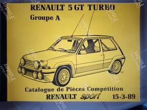 Kataloge Wettkampf - RENAULT 5 (Supercinq) / Express / Rapid (R5) - thumb-1