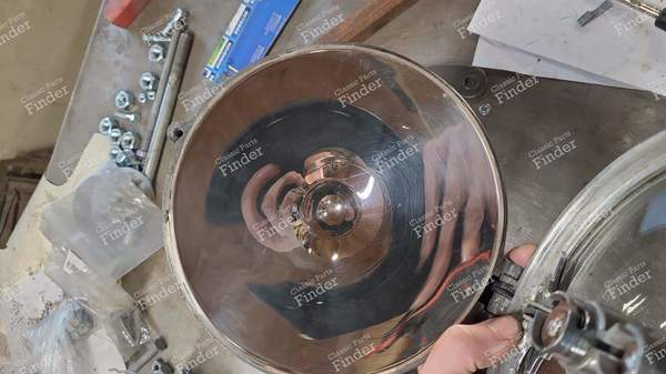 Pair of Marchal 200mm headlights - BUGATTI Type 39 - 8