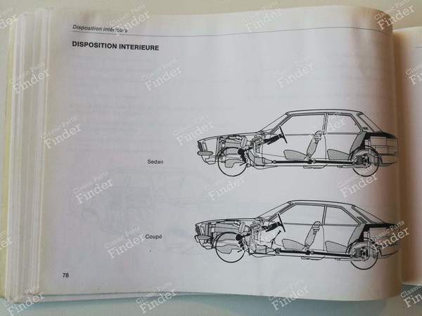 Service manual - OPEL Rekord (D) / Commodore (B) - 08980231- 7