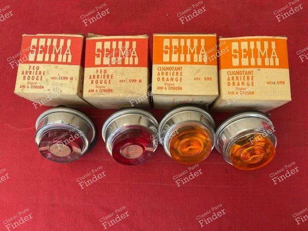 Rear lights and indicators - CITROËN Ami 6 / Dynam - 599 et 599 R- 2