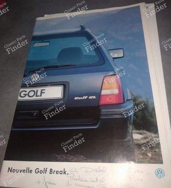 Golf 3 Estate brochure - VOLKSWAGEN (VW) Golf III / Vento / Jetta - 1