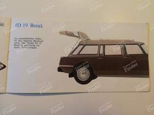 Rare DS/ID 19 sales brochure - CITROËN DS / ID - AC 10067.8.62- thumb-6