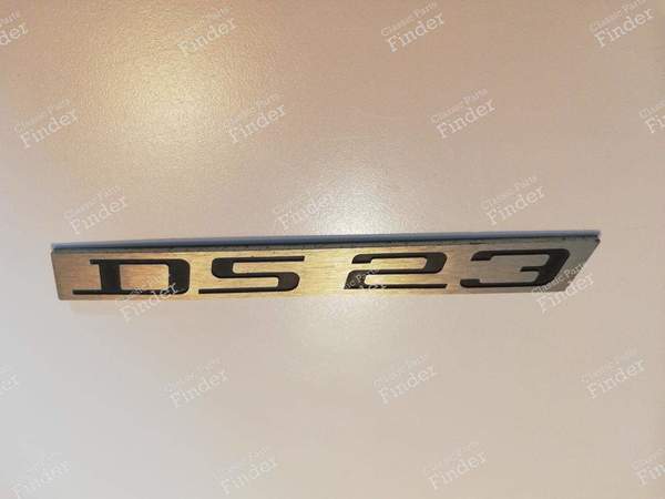 DS 23 trunk sign - CITROËN DS / ID - 6