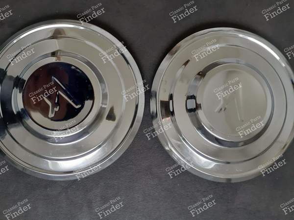 2 verchromte Zierleisten - FORD Taunus 12M/15M (P6) - 1