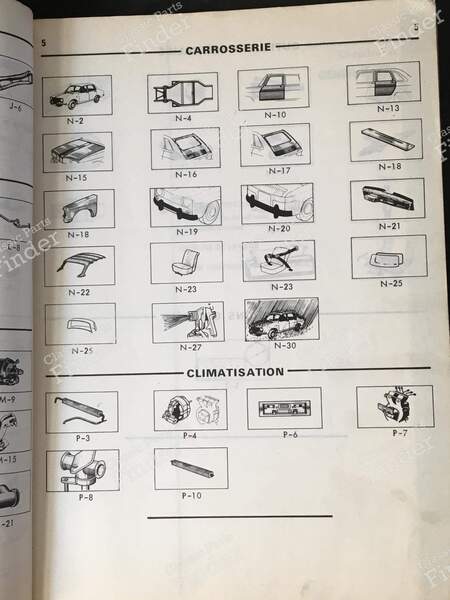 M.R. 150 Repair Manual - 2nd Edition - RENAULT 12 / Virage (R12) - 7701438043- 2
