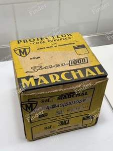 Scheinwerfer + Gehäuse - SIMCA 900 / Simc'4 / 1000 / 1005 / 1006 / 1118 /Abarth 1150 - 59743 / 22831- thumb-4