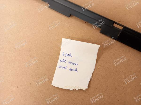 Left front interior window wiper - Phase 1 - 5 doors - VOLKSWAGEN (VW) Golf II / Jetta - 193837471C- 6