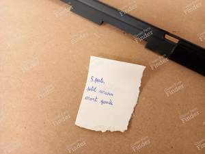 Left front interior window wiper - Phase 1 - 5 doors - VOLKSWAGEN (VW) Golf II / Jetta - 193837471C- thumb-6