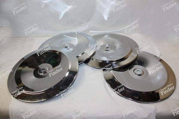 4 Verchromte Radzierblenden, Renault 8 , Renault 10 - RENAULT 8 / 10 (R8 / R10) - 1