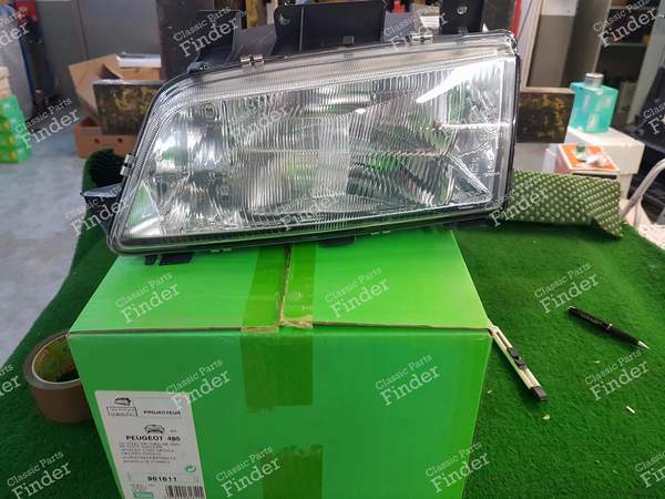 Left headlight optics - PEUGEOT 405 / Pars / Khazar - 061611- 0