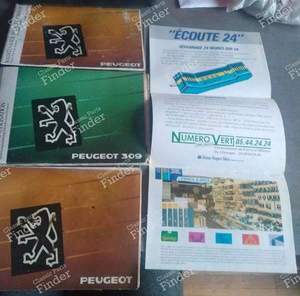 Instruction manual for PEUGEOT 309