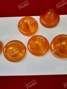 Orangefarbener Blinklicht-Cabochon - CITROËN 2CV