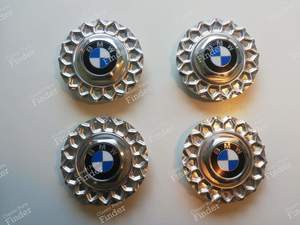 Lot de 4 cache-moyeux pour jante BBS pour BMW 3 (E30)