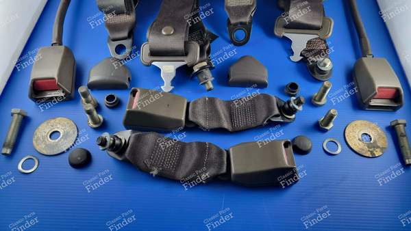 Genuine set of 4 seat belts - AUSTIN Seven / Mini - 1