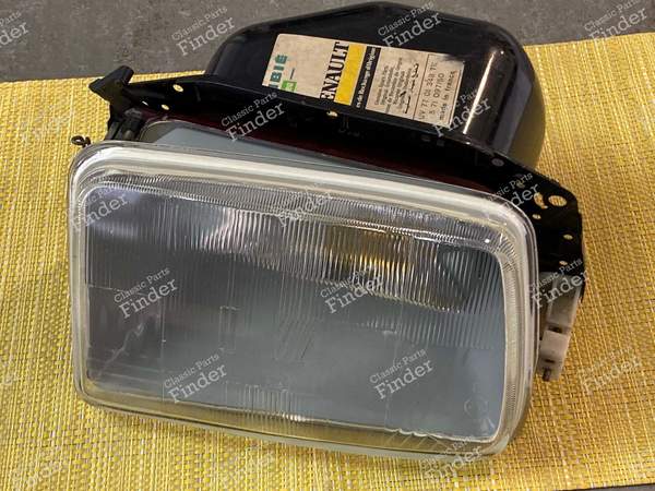 Complete left front headlight - RENAULT 5 / 7 (R5 / Siete) - 470149 / 7701348718 (?) / 671097/50- 0