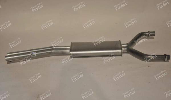 Complete steel exhaust system for 380 SL - MERCEDES BENZ SL (R107) - 0