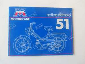 Gebrauchsanweisung - MOTOBECANE MBK 51