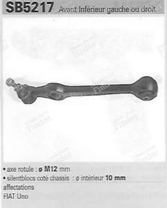 Left or right lower front suspension arm - FIAT Uno / Duna / Fiorino - 9005106- thumb-2