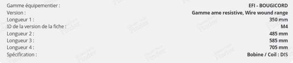 Ignition wire harness - PEUGEOT 306 - PRO793- 3