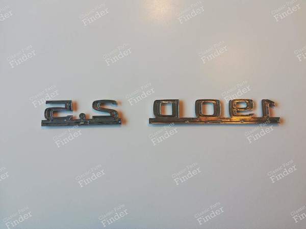 Kofferraumsigle - Version 2.5 Diesel - MERCEDES BENZ 190 (W201) - A2018172115- 9