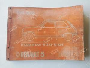 P.R. 962 - Spare parts catalog - RENAULT 5 / 7 (R5 / Siete)