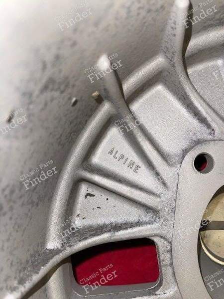 Pair of 7x13-inch wheels - ALPINE A310 - 7