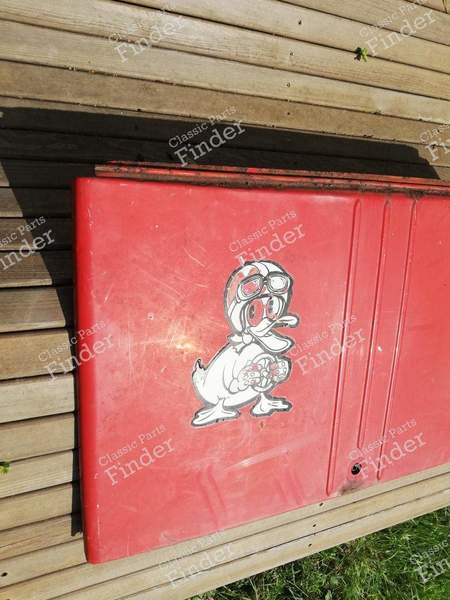Trunk door 2CV4 red - CITROËN 2CV - 2