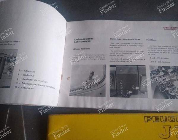 Manuel d'utilisation - PEUGEOT J7 - 1