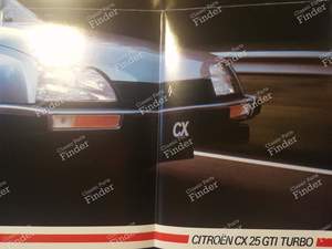 Prospekt + Plakat - CX 25 GTI Turbo - Serie 1 - CITROËN CX - thumb-3