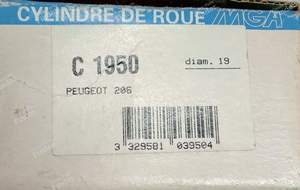Pair of rear wheel cylinders - PEUGEOT 206 - C1949/C1950- thumb-5