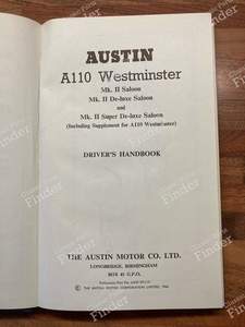 Handbuch für Fahrer - AUSTIN A99 / A110 Westminster - A110 Westminster- thumb-1