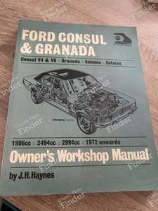 Manuel d'atelier Ford Consul et Granada à partir de 1972 - FORD Granada / Consul - ISBN 0856961280- thumb-0