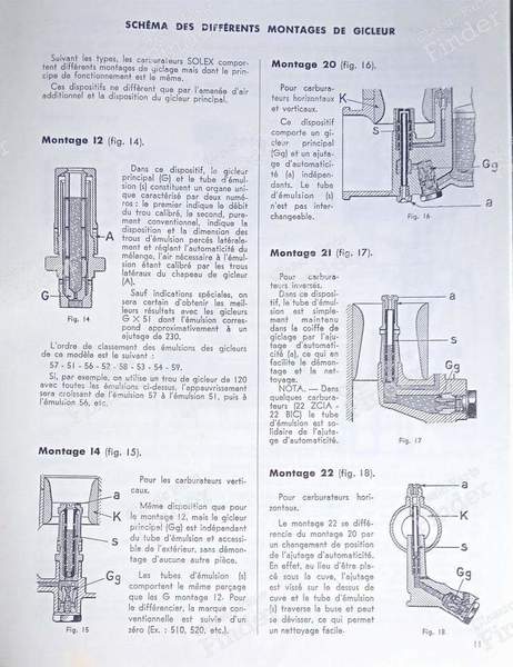 Notices Solex : N°16 - CITROËN Traction Avant (7 / 11 / 15) - N°16- 3