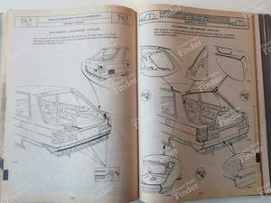M.R. 243 - Reparaturanleitung 'Karosserie'. - RENAULT 9 / Alliance / Broadway / 11 / Encore (R9 / R11) - 7711073708- thumb-8