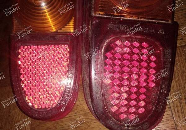 Cabochon de feu arrière - RENAULT 4 / 3 / F (R4) - 605GE /  3674-51315- 1