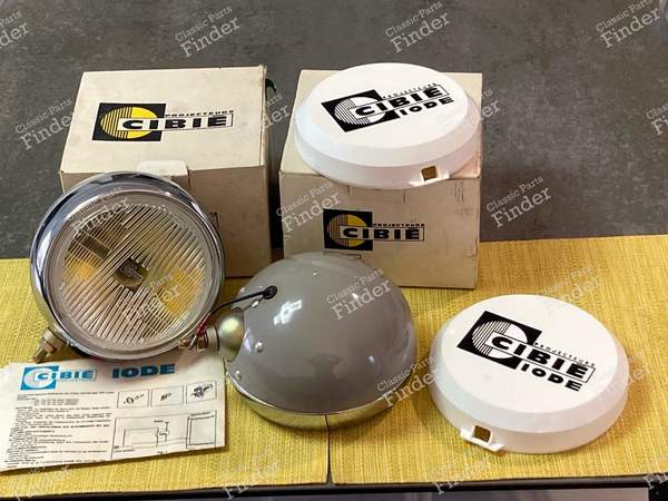 Oscars Fog lamps Cibié Top Iode, R8 Gordini, Alpine A110... - SIMCA 900 / Simc'4 / 1000 / 1005 / 1006 / 1118 /Abarth 1150 - SAE 05- 1