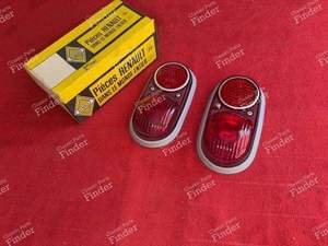 Pair of taillight caps - Phase 1 - RENAULT Estafette / Hi-boy / Petit-Panel - 0854611600 / 3682123- thumb-0