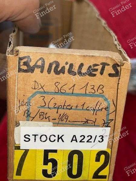 Jeu de 3 barillets - CITROËN DS / ID - DX 861 13BQ- 5