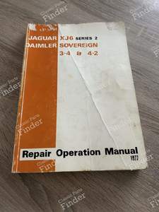 Reparaturhandbuch + Teilekatalog - JAGUAR XJ (Serie 1 / Serie 2 / Serie 3)
