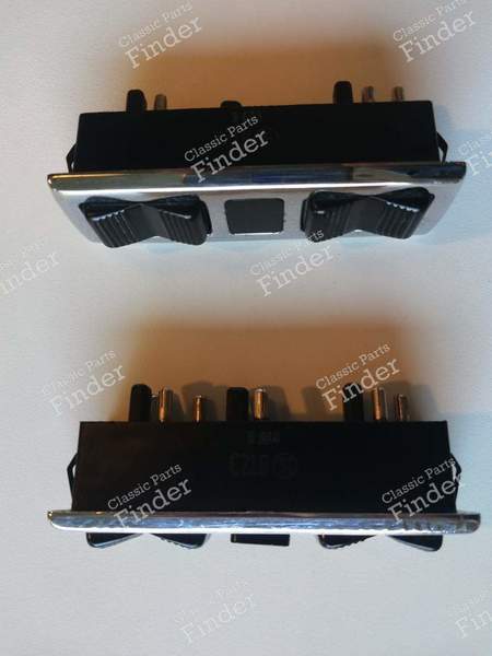 Set of two switch buttons for power windows - MERCEDES BENZ W108 / W109 - A0018214951 / A0018215051- 7