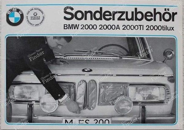 Radiator cowl special accessory - very rare. - BMW 2000 C/CA/CS - 71769555204- 2